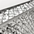 Gabion Pebble Low N6 Mesh 3D model small image 1