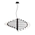 Modern 24-Light Ragno Pendant 3D model small image 1