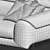 Cinephile Sofa: An Elegant Choice 3D model small image 2