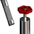 GESSI OFFICINE Chrome Kitchen Tap 3D model small image 3