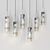 Contemporary Metal Ceiling Light 3D model small image 2