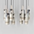 Contemporary Metal Ceiling Light 3D model small image 3