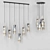 Contemporary Metal Ceiling Light 3D model small image 4