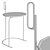 Modern Handle Side Table 3D model small image 3