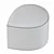 Ginger Bliss Fabric Ottoman 3D model small image 5
