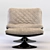 Elegant UV Armchair: PBR, 3DsMax 3D model small image 2