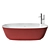 Luxurious Carlo Colombo Designed BAIA Bathtub 3D model small image 16