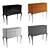 Title: Sleek Contour Drawers 3D model small image 2