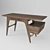 Wooden Table - 3D Model 3D model small image 2