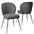 Elegant Greer Upholstered Dining Chair 3D model small image 5