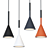 Modern Conical Pendant Lamp - Lampatron JOT 3D model small image 1