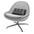 Boconcept Veneto - Modern Luxury Chair 3D model small image 13