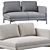 French Flair: JULES 2-Seater Unit 3D model small image 4