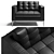 Timeless Elegance: B&B Italia AcLounge Armchair 3D model small image 2