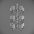 Enchanting Glow Chandelier 3D model small image 4