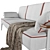 Contemporary Luxury: Cap Ferrat Sofa 3D model small image 3