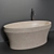 Elegant Epoque Bathtub by Antonio Lupi 3D model small image 1