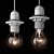 Versatile Incandescent Lamp E14 E27 3D model small image 4