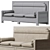 Arabic-inspired Sofa: Elegant & Spacious 3D model small image 4