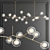 Elegant Linear Chandeliers Collection 3D model small image 2