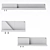 Minimalist Folded Shelves by Muuto 3D model small image 3