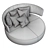 Amoenus B&B Sofá: Elegant and Comfortable 3D model small image 5