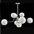 Modern Chandelier: Erich Mod221-Pl-08-G 3D model small image 1