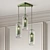 Stylish Catch Trio Matcha Pendant 3D model small image 3