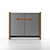 Elegant Bella Buffet: Beautiful and Functional 3D model small image 2