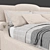 Vision Palladium Bed: Unparalleled Comfort and Style 3D model small image 10