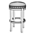 Bixby Leather Barstool: Sleek and Stylish 3D model small image 3