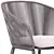 Dedon Rilly: Stylish and Comfortable Armchair 3D model small image 4