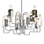 Tech-inspired Chandelier 3D model small image 1