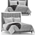 Elegant Hayworth Bed for Ultimate Luxury 3D model small image 1