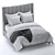 Elegant Hayworth Bed for Ultimate Luxury 3D model small image 3