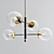 Elegant Meredith Pendant Light 3D model small image 2