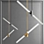 Modern Minimalist Pendant Collection 3D model small image 5