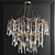 Elegant Teardrop Chandelier by John Richard 3D model small image 2