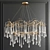 Elegant Teardrop Chandelier by John Richard 3D model small image 3