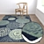 Luxury Rug Set | High-Quality Textures 3D model small image 5