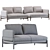 JULES 2-Seater (Right or Left Arm) 3D model small image 4