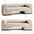 Modern Dmitriy Co Dahlem Sofa 3D model small image 1