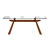 Modern Bamboo and Glass Zeus LG Table 3D model small image 3