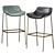 Summerset Stool: Stylish and Practical Seating 3D model small image 3