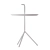 Contemporary Hay DLM White Table (580mm) 3D model small image 2