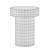 Elegant Baratti Side Table 3D model small image 6