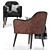 Elegant NUSS Sandalyeci Chair 3D model small image 2