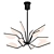 Belterra 12-Light Geometric Chandelier 3D model small image 1
