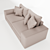 Modern Comfort: Vista Grande Sofa 3D model small image 6