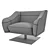 Luxxu Saboteur Swivel Chair 3D model small image 3